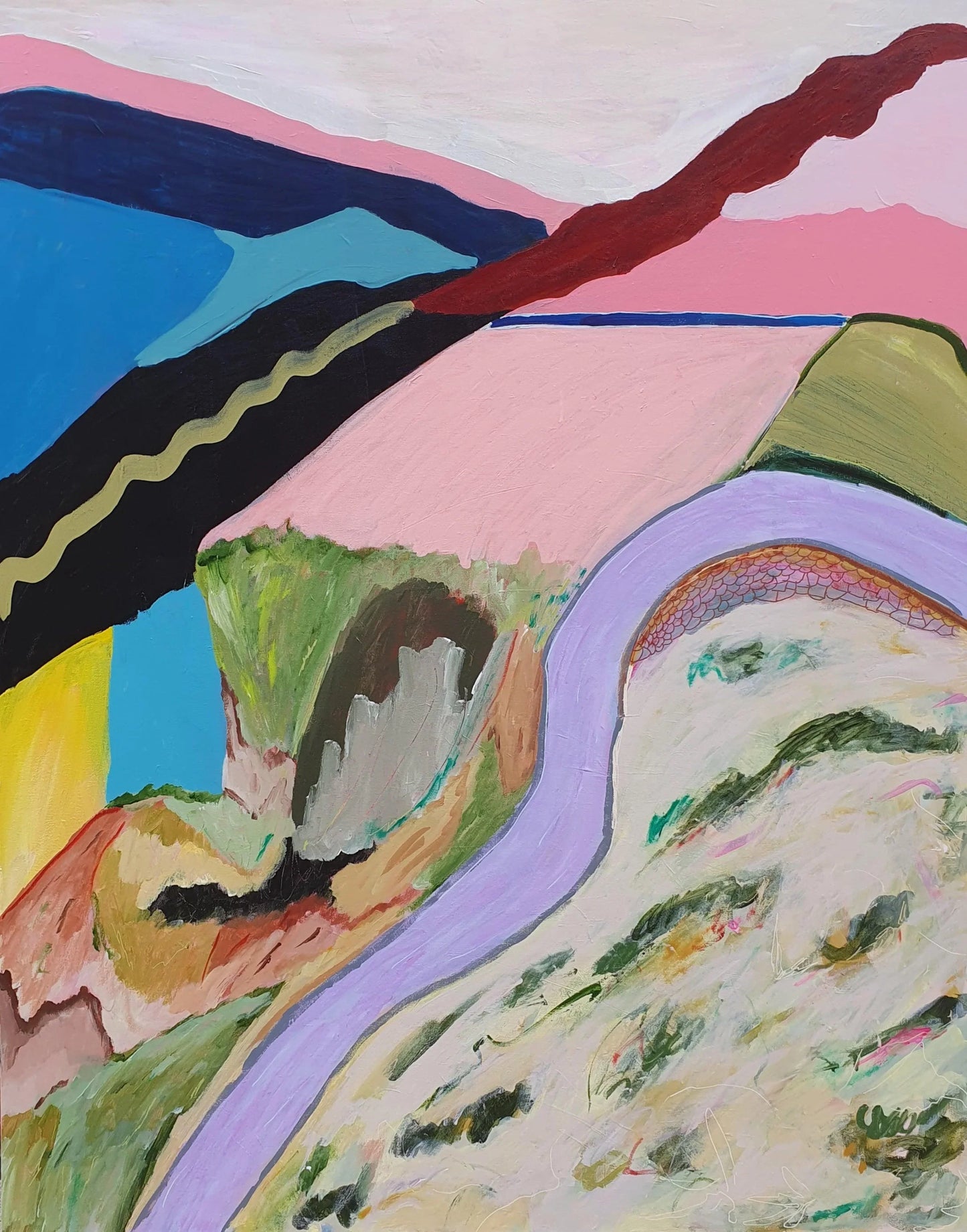 New day , New Plans - Alpana Rai Arts