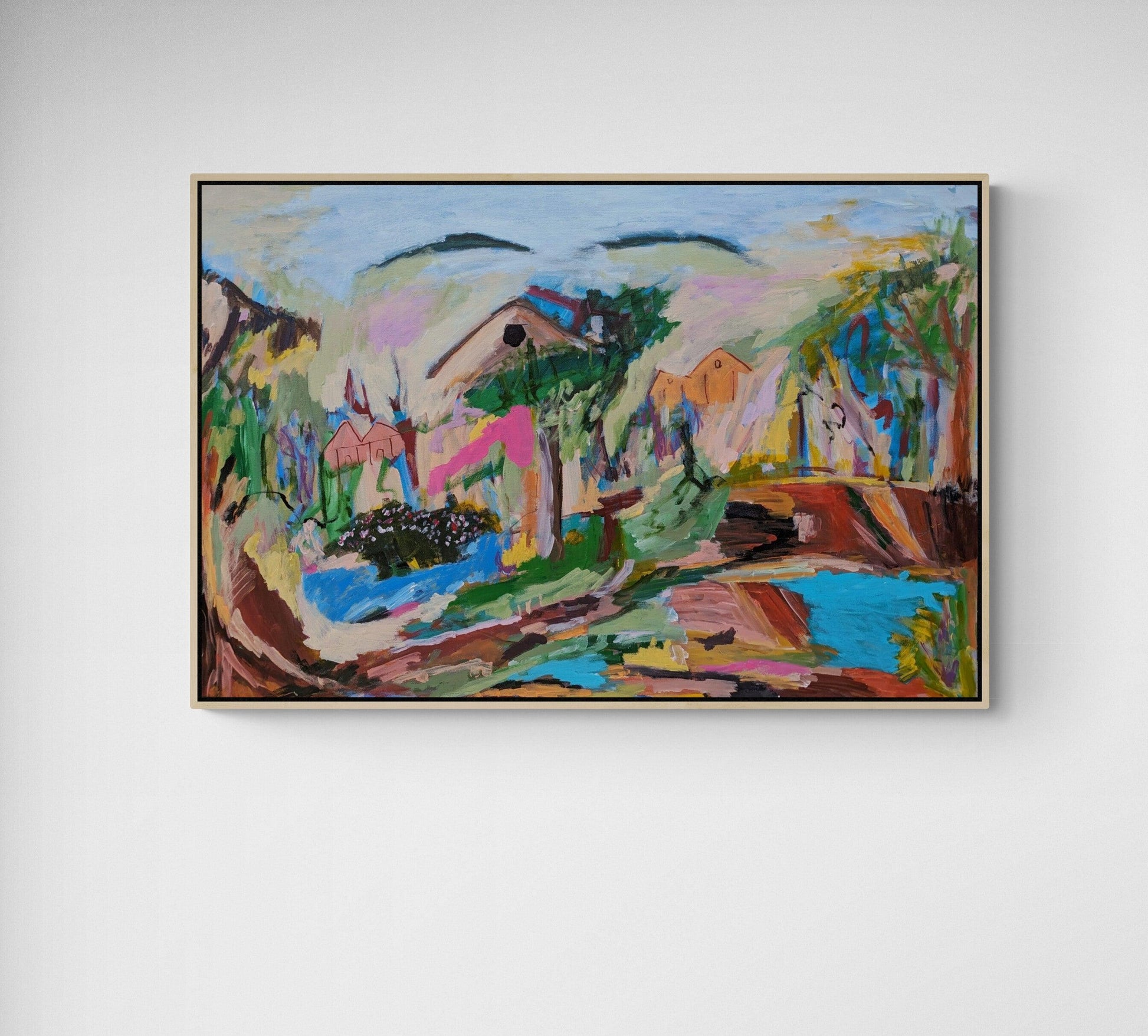 Living Near Water - Alpana Rai Arts