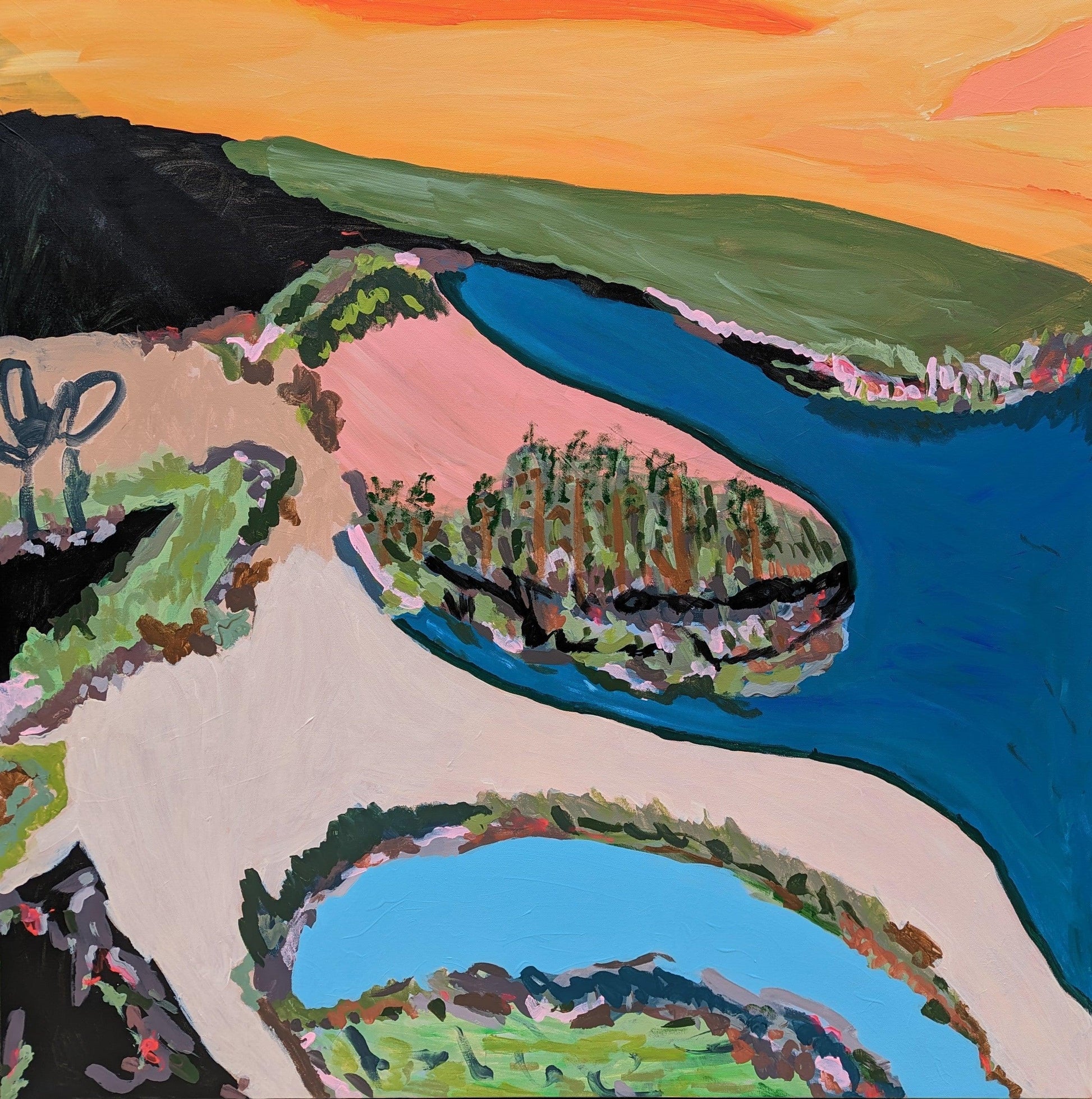 Where Shall We Meet ? - Alpana Rai Arts