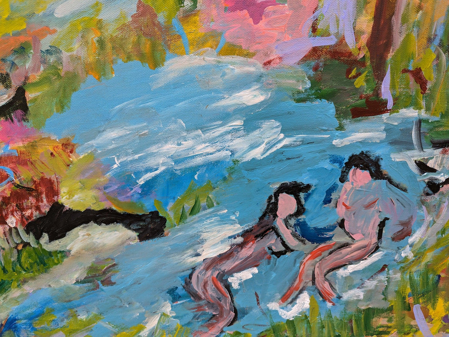 Riverside Rhapsody - Alpana Rai Arts