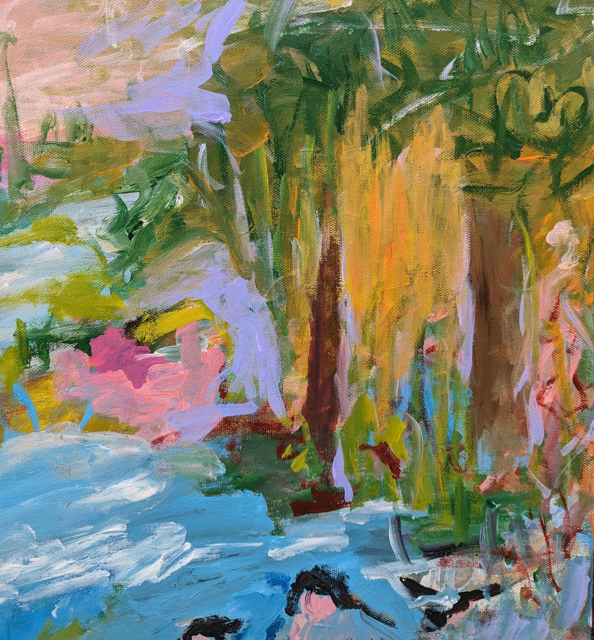 Riverside Rhapsody - Alpana Rai Arts