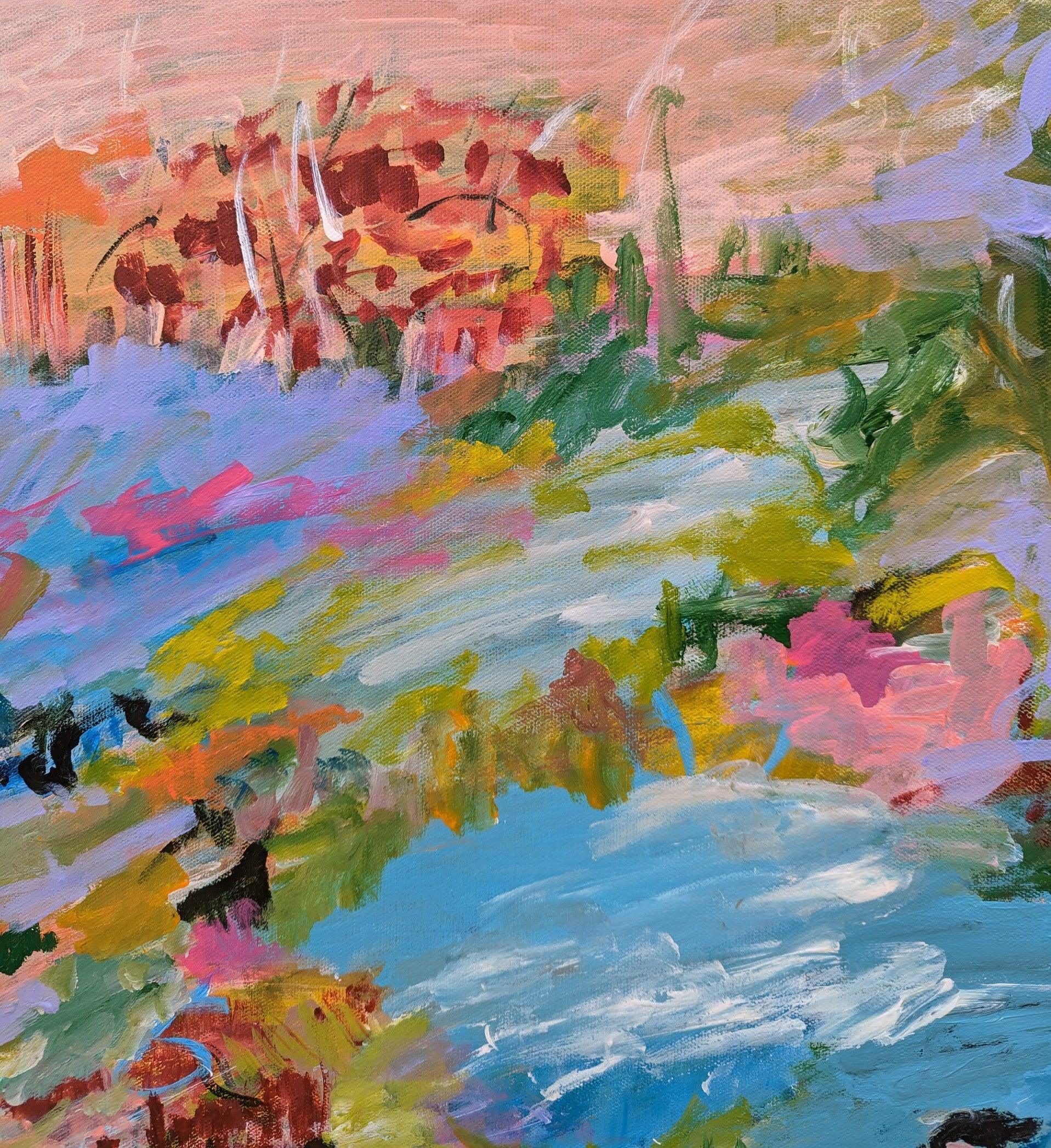 Riverside Rhapsody - Alpana Rai Arts