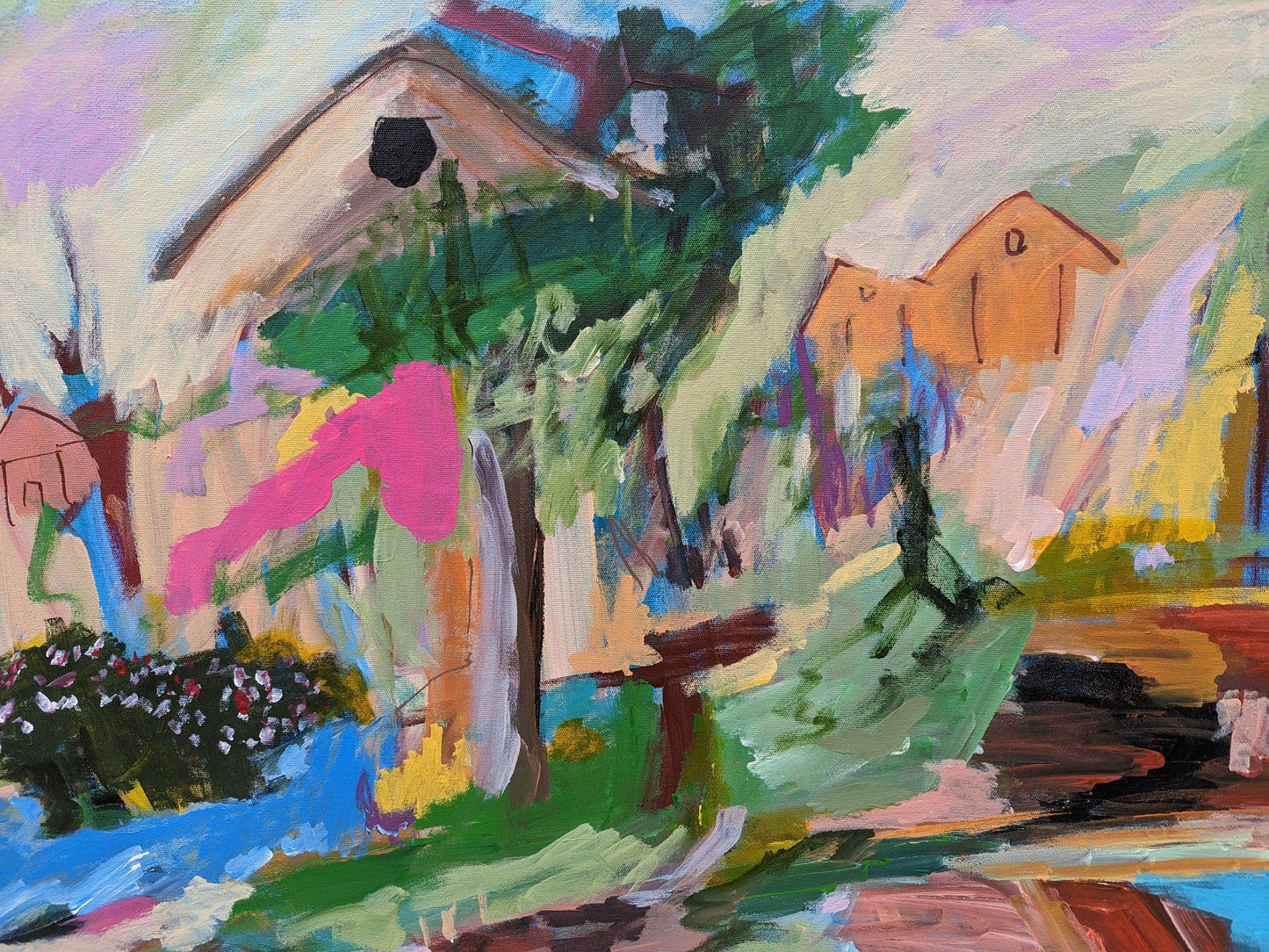 Living Near Water - Alpana Rai Arts