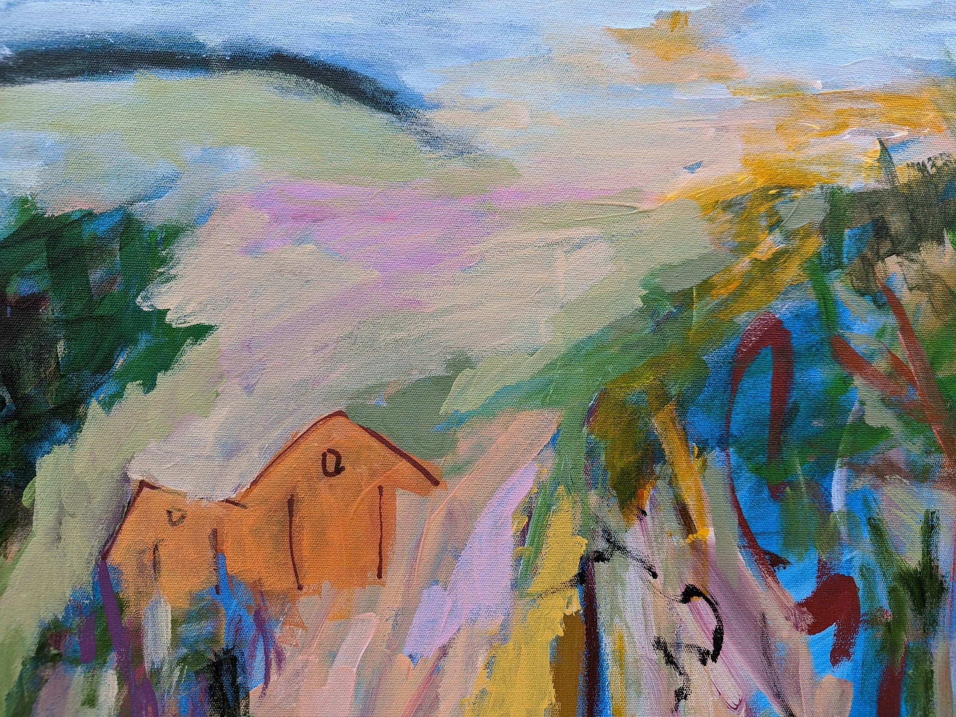 Living Near Water - Alpana Rai Arts