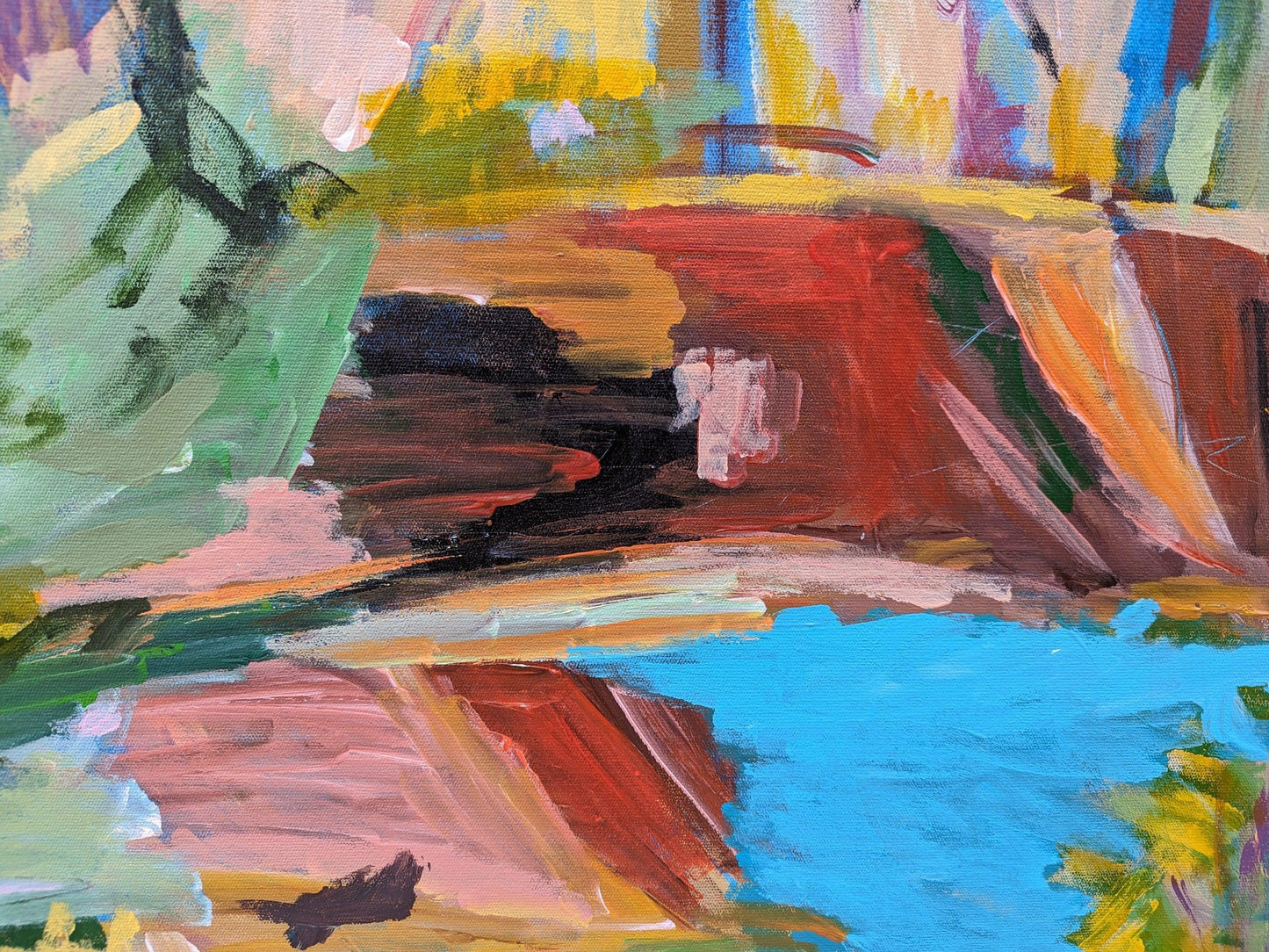 Living Near Water - Alpana Rai Arts