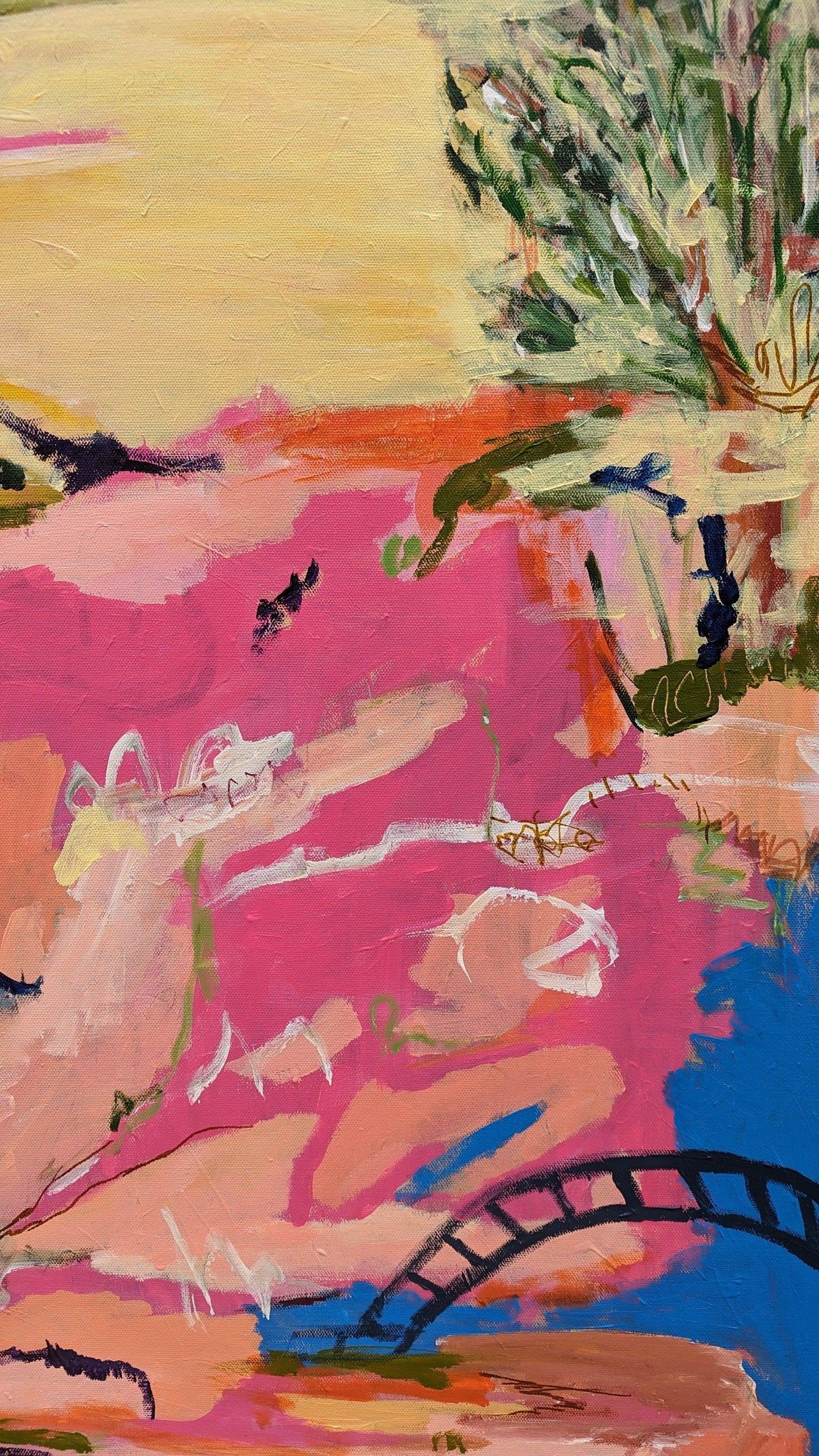 Day Begins - Original Abstract Landscape