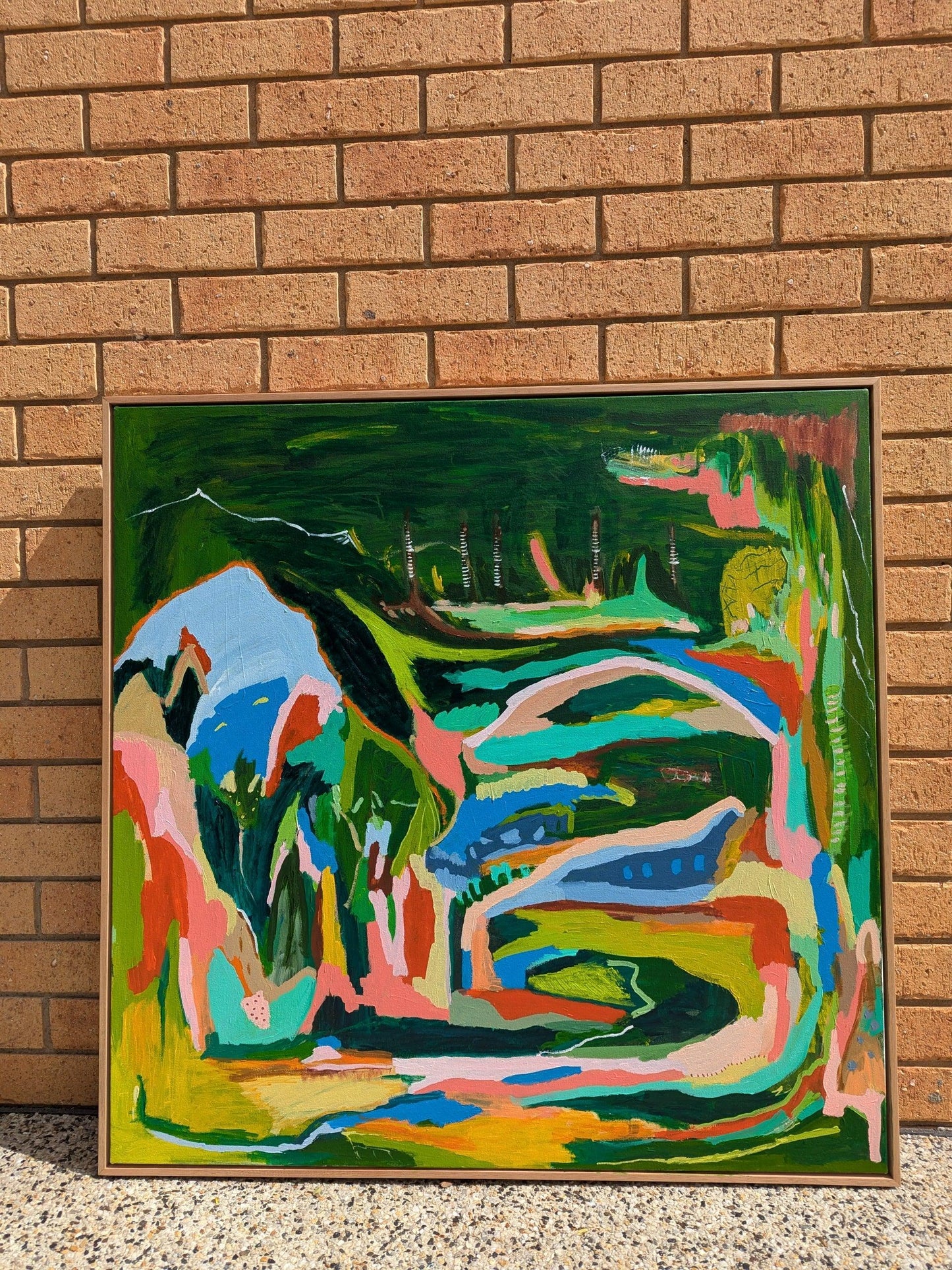 Echoes of the Land - Original Art By Alpana Rai