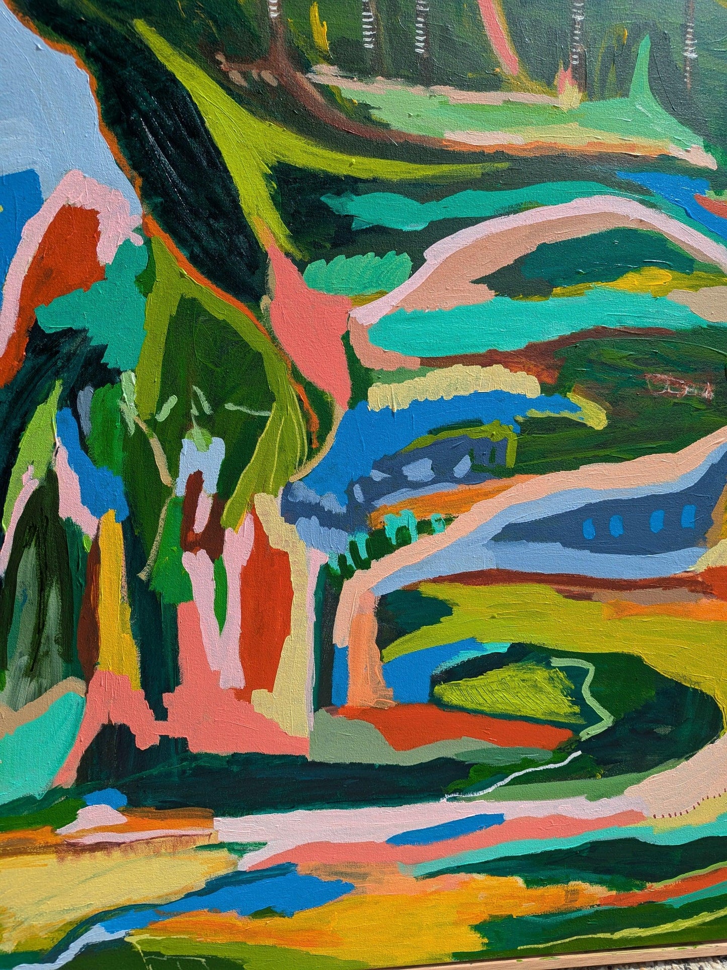 Echoes of the Land - Original Art By Alpana Rai