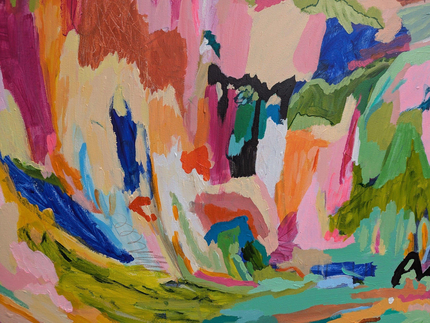 Festive Kind of Day- Original Abstract Art