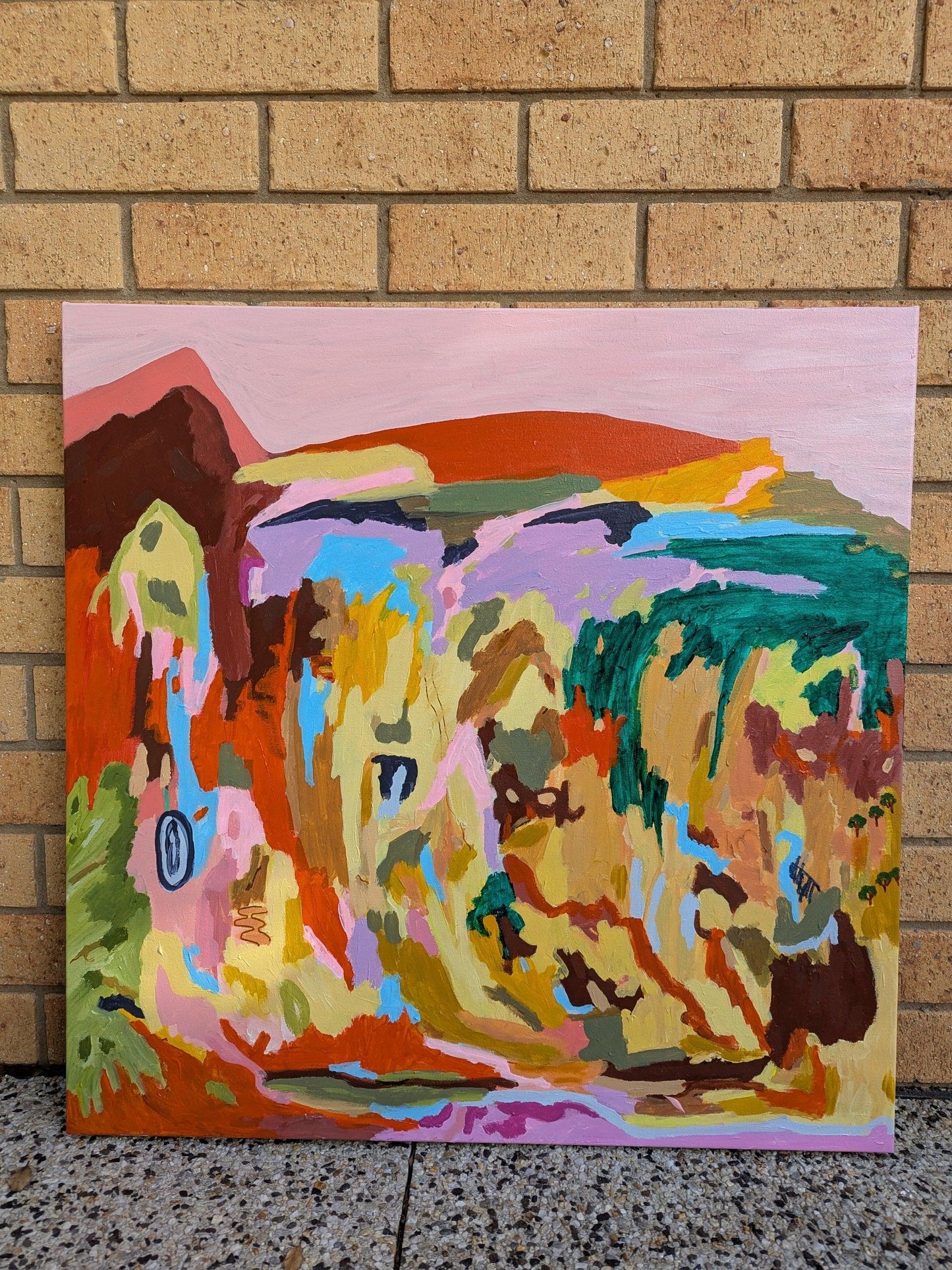 When There Are No Words - Original Art Abstract Landscape