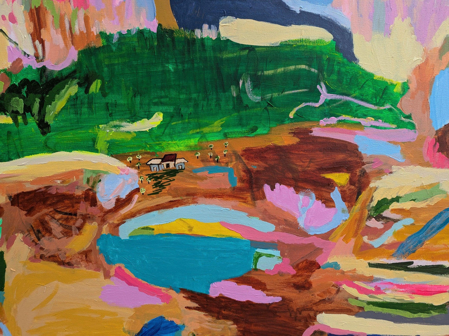 Family Weekend - Original Art By Alpana Rai