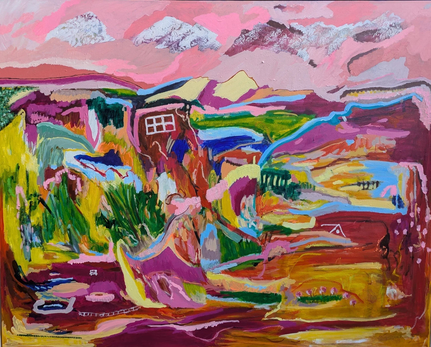 "The Valley Where We Once Loved" Original Art