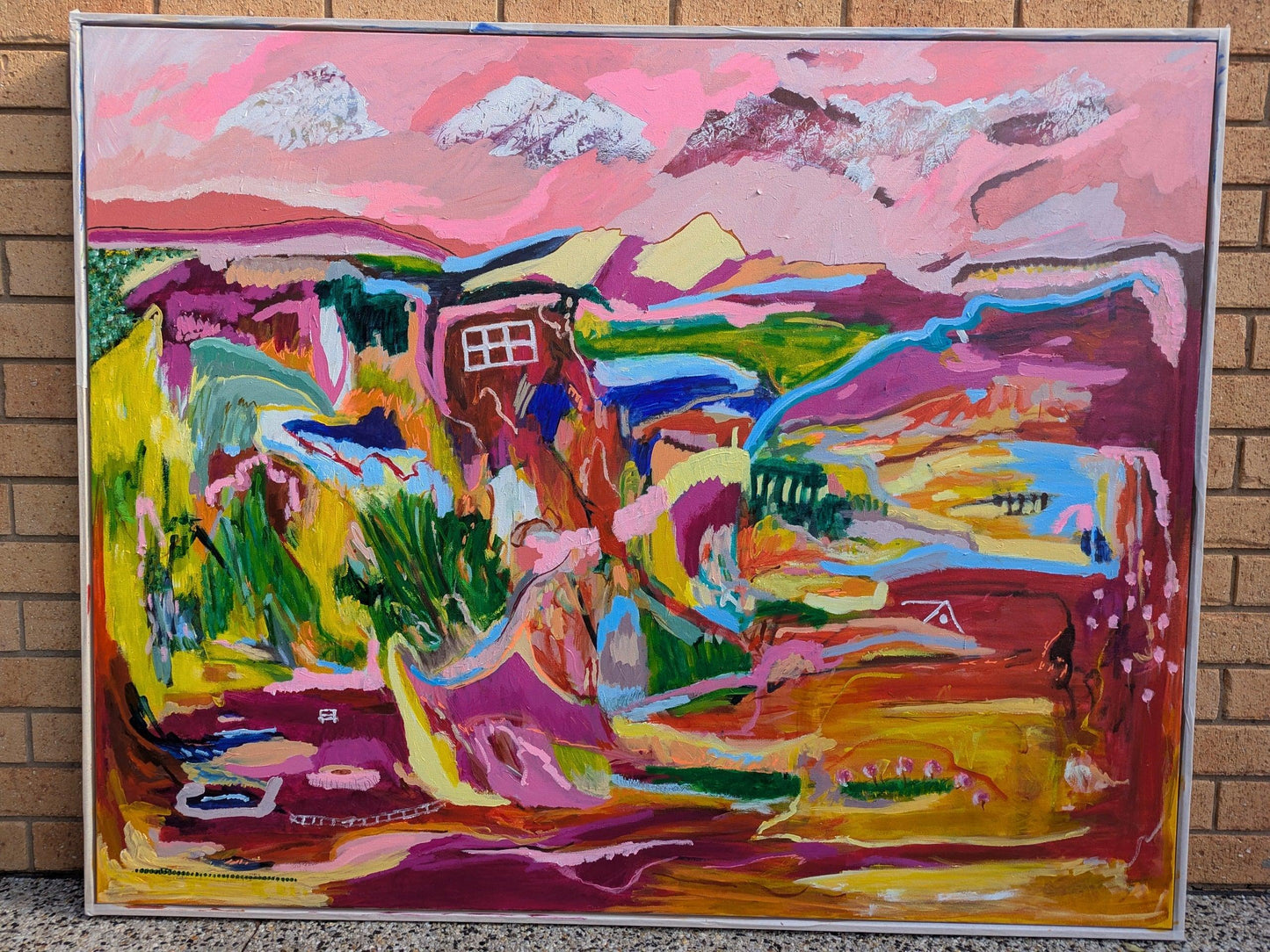 "The Valley Where We Once Loved" Original Art