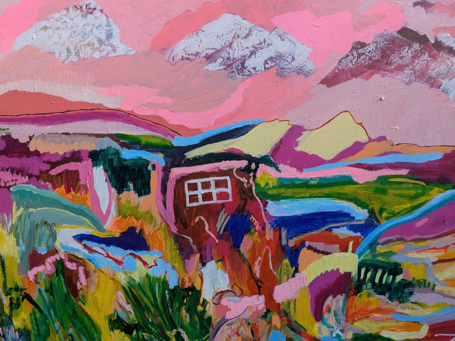 "The Valley Where We Once Loved" Original Art