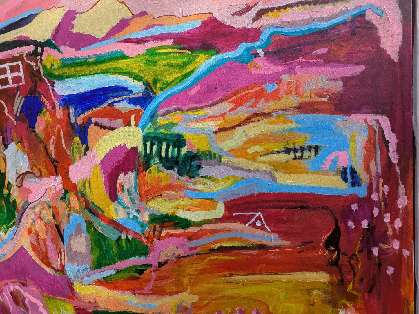 "The Valley Where We Once Loved" Original Art