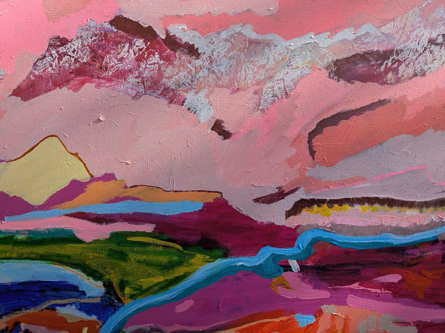 "The Valley Where We Once Loved" Original Art