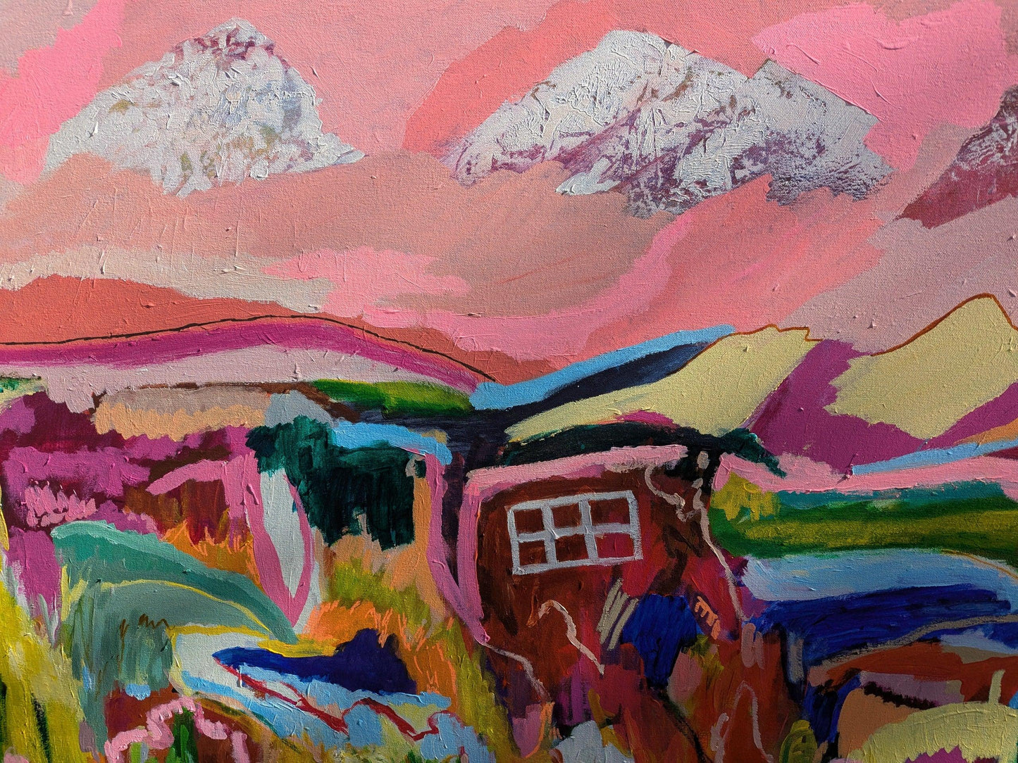 "The Valley Where We Once Loved" Original Art
