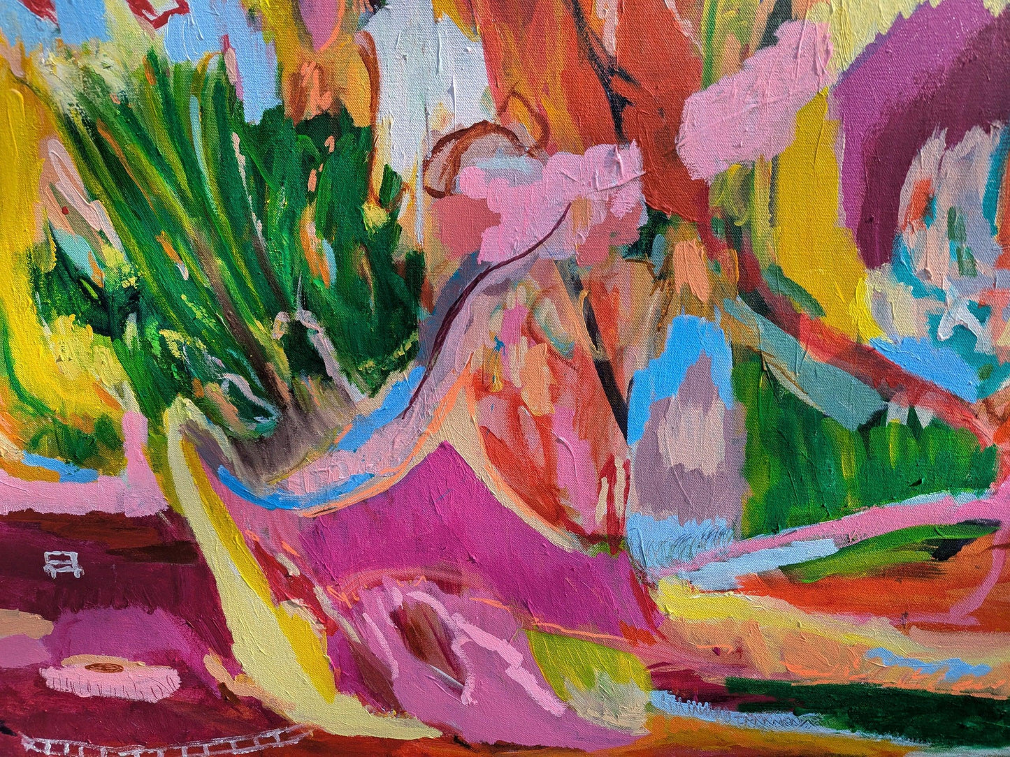 "The Valley Where We Once Loved" Original Art