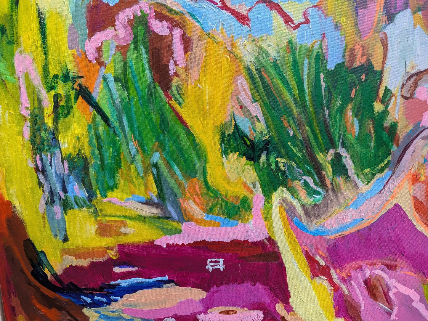 "The Valley Where We Once Loved" Original Art