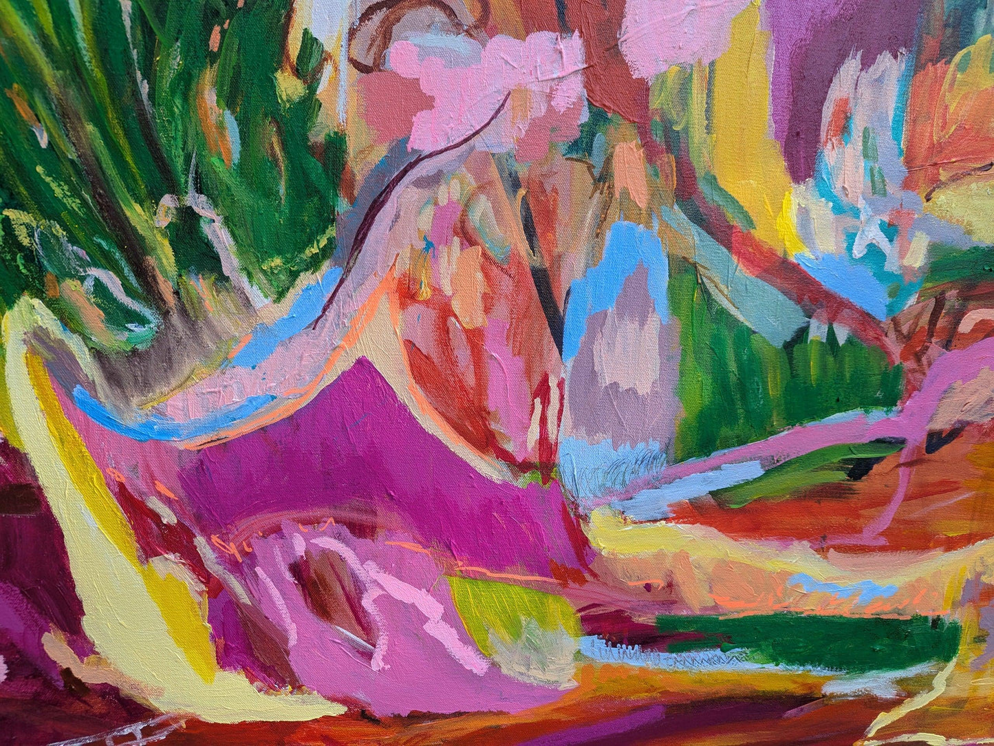 "The Valley Where We Once Loved" Original Art