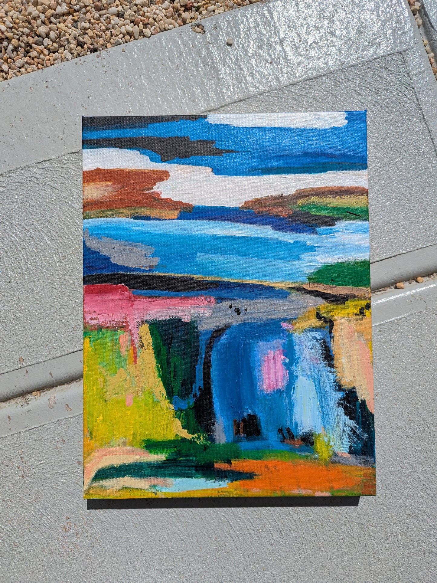 "Where the Sky Touches Memory" Abstract By Alpana Rai