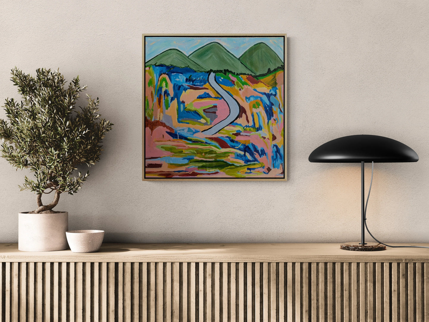 Winding Through the Wild - Original Art