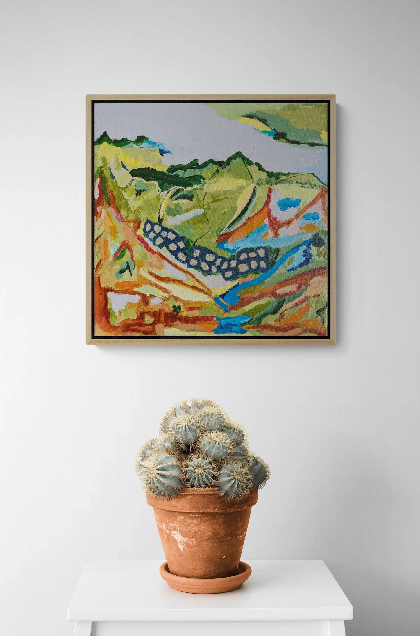 "Soul of Fields" Original Abstract