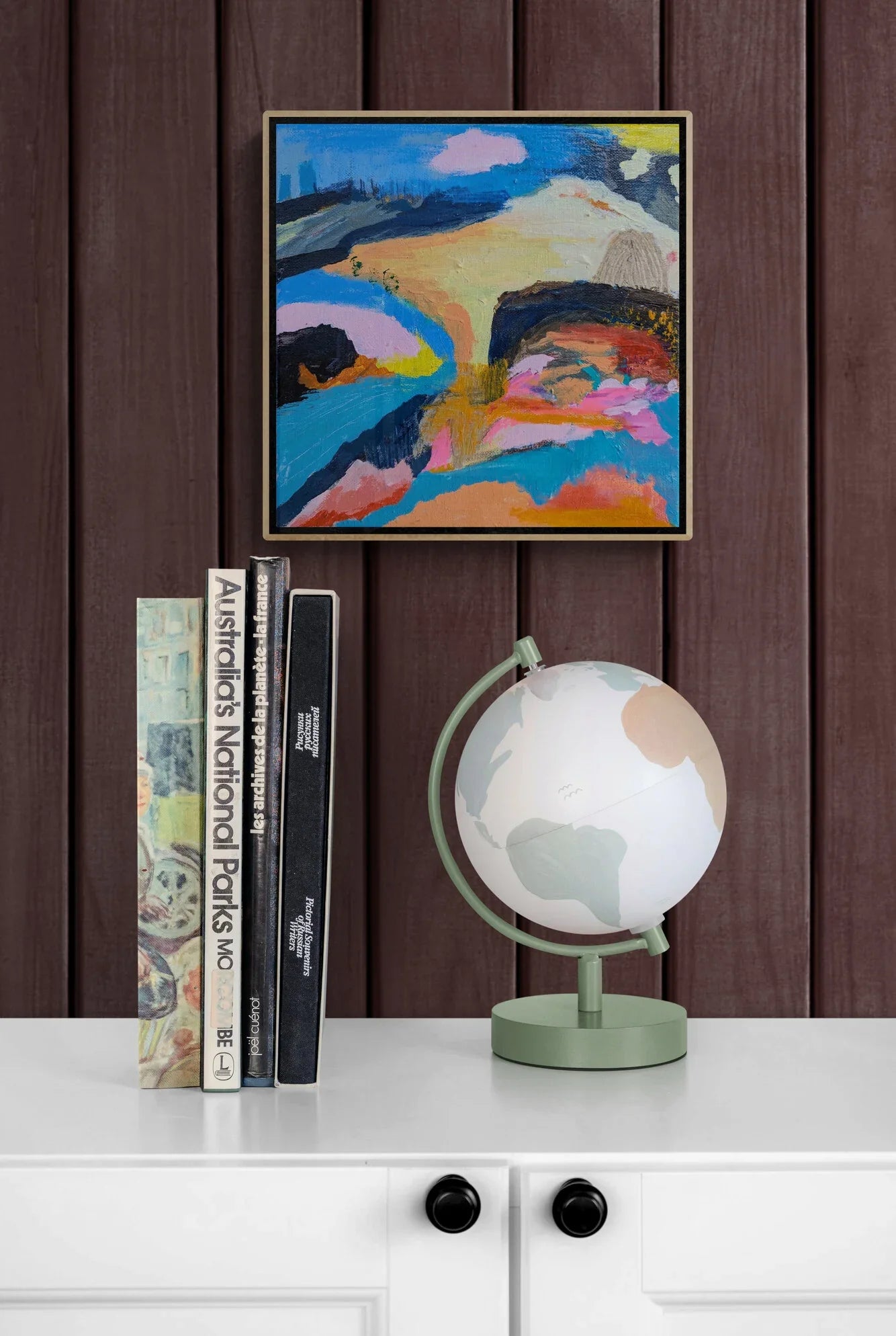 “Where Color Dreams Begin” Original painting By Alpana Rai