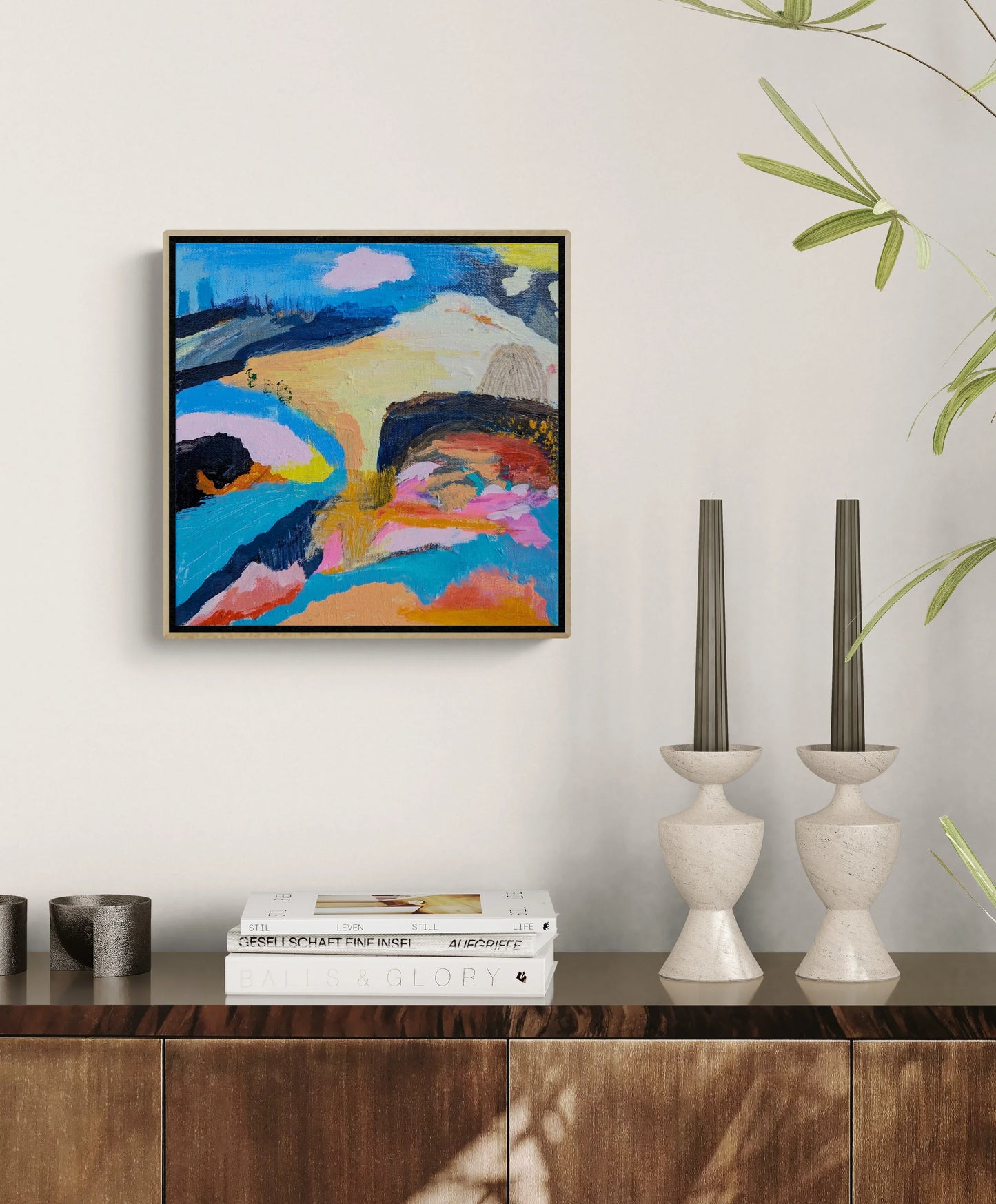 “Where Color Dreams Begin” Original painting By Alpana Rai