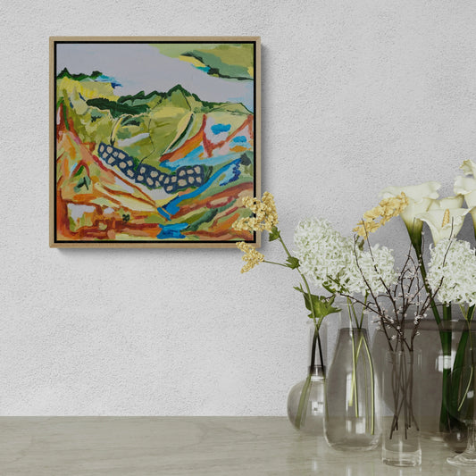 "Soul of Fields" Original Abstract