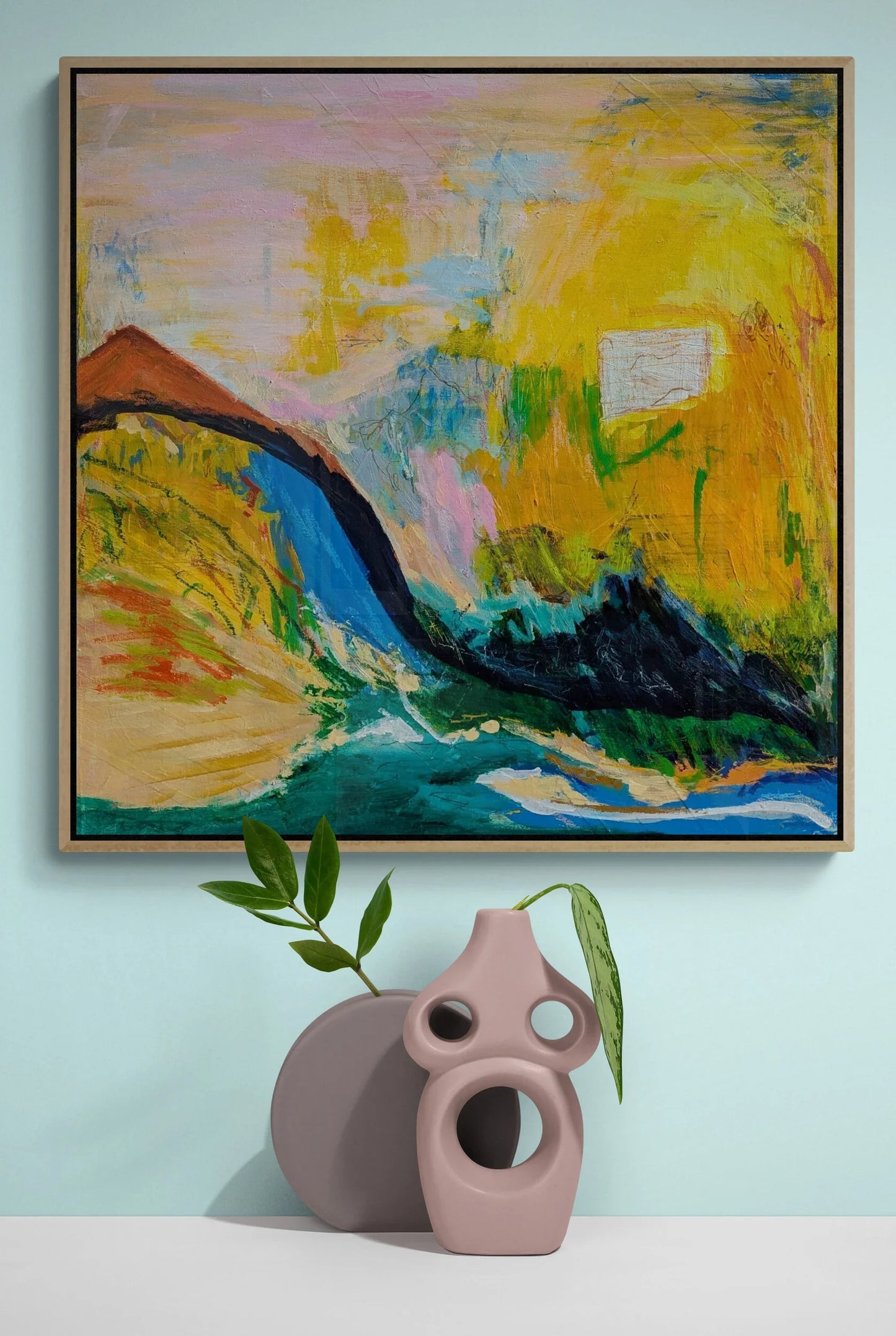 "Never Stop Believing" Original Painting By Alpana Rai