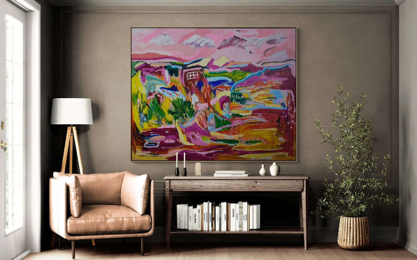 "The Valley Where We Once Loved" Original Art