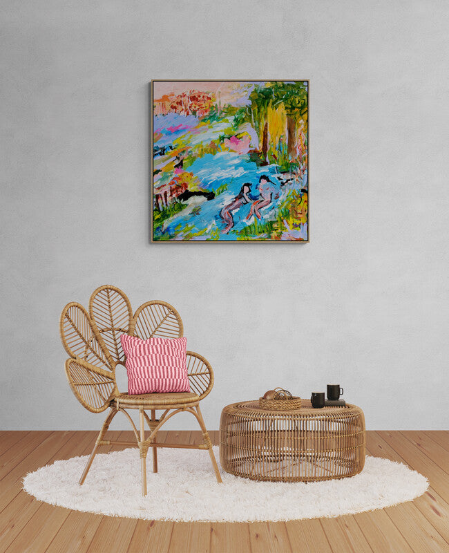 Riverside Rhapsody Fine Art Print