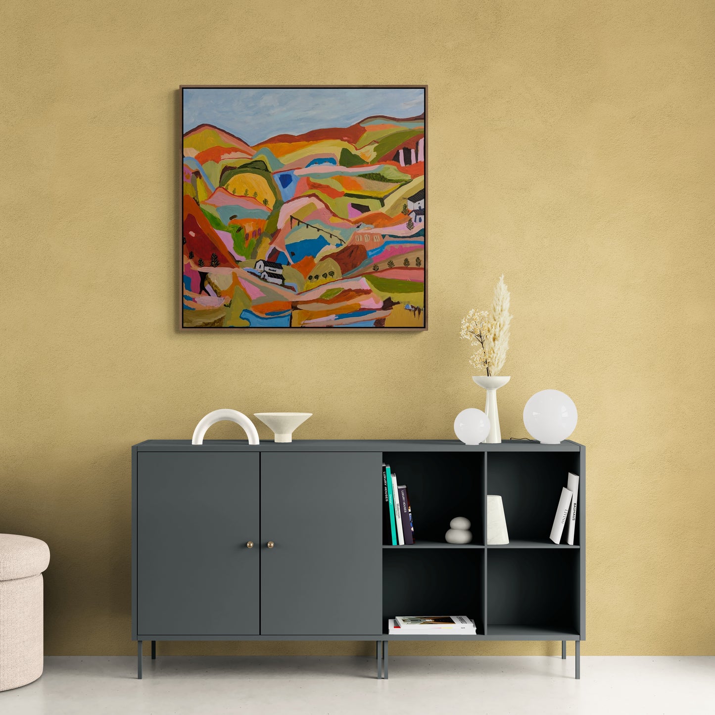 "Beneath the Sky" Original Artwork By Alpana Rai