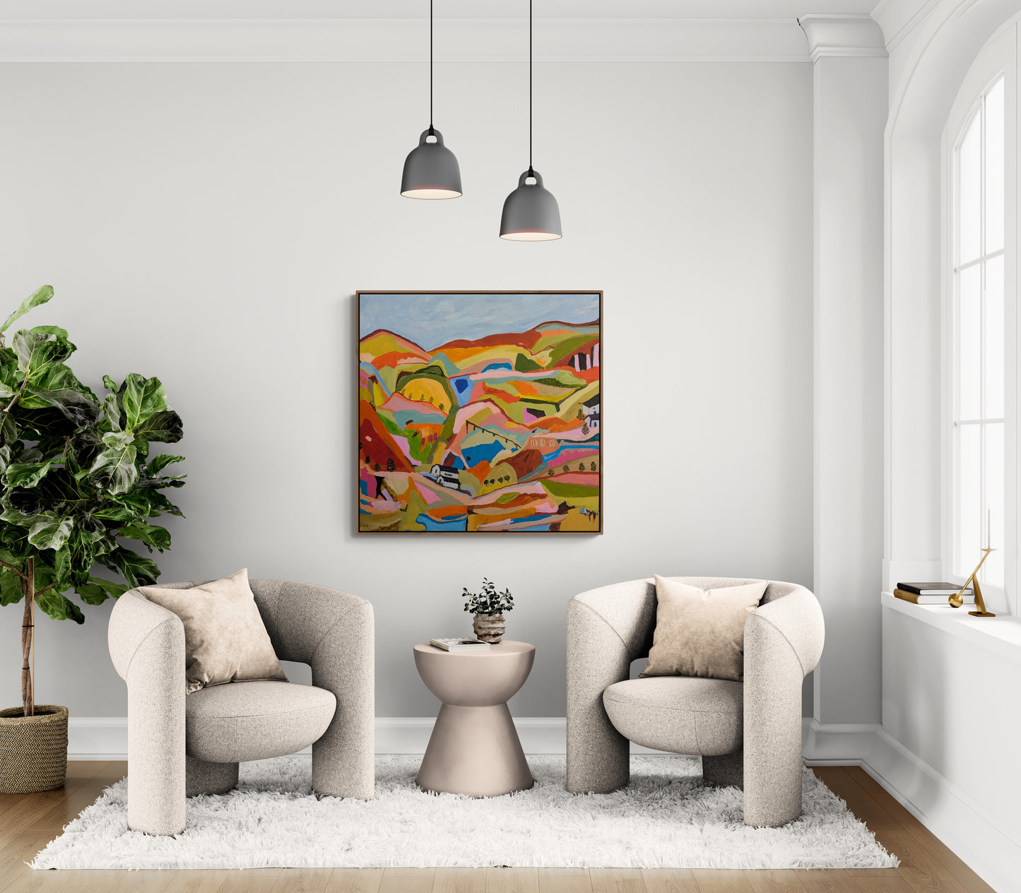 "Beneath the Sky" Original Artwork By Alpana Rai