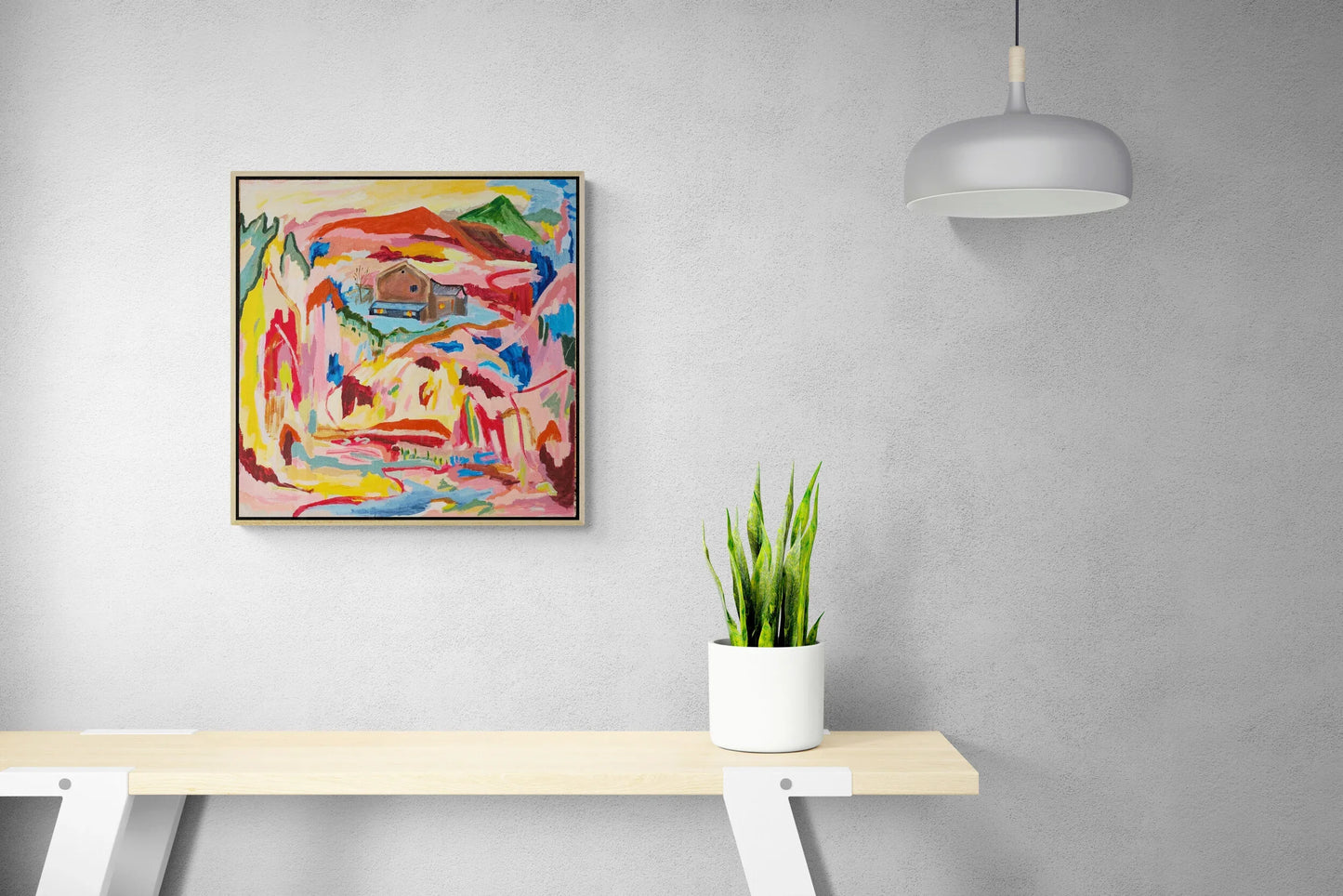 Minding Own Happiness- Original Art By Alpana Rai