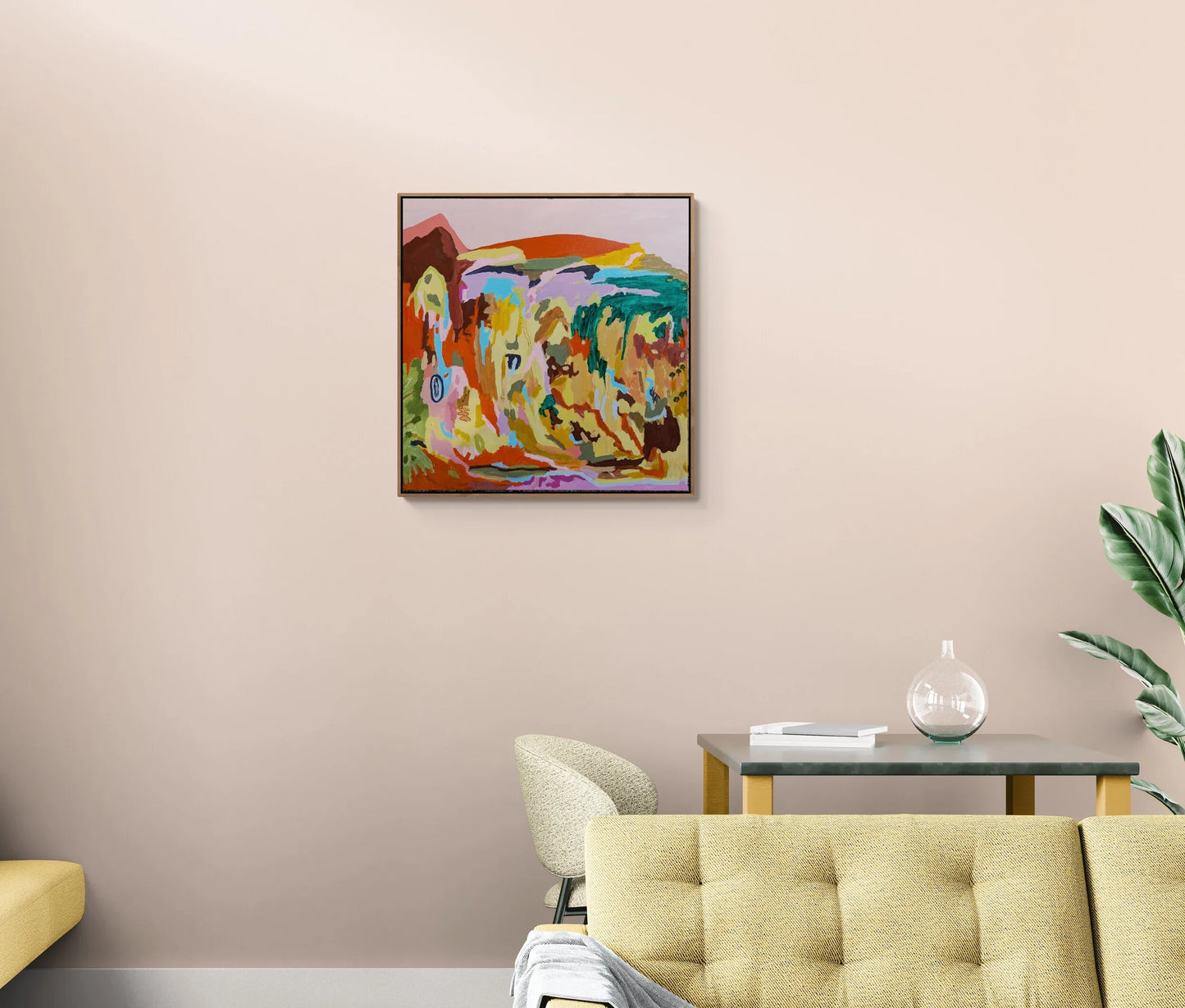 When There Are No Words - Original Art Abstract Landscape