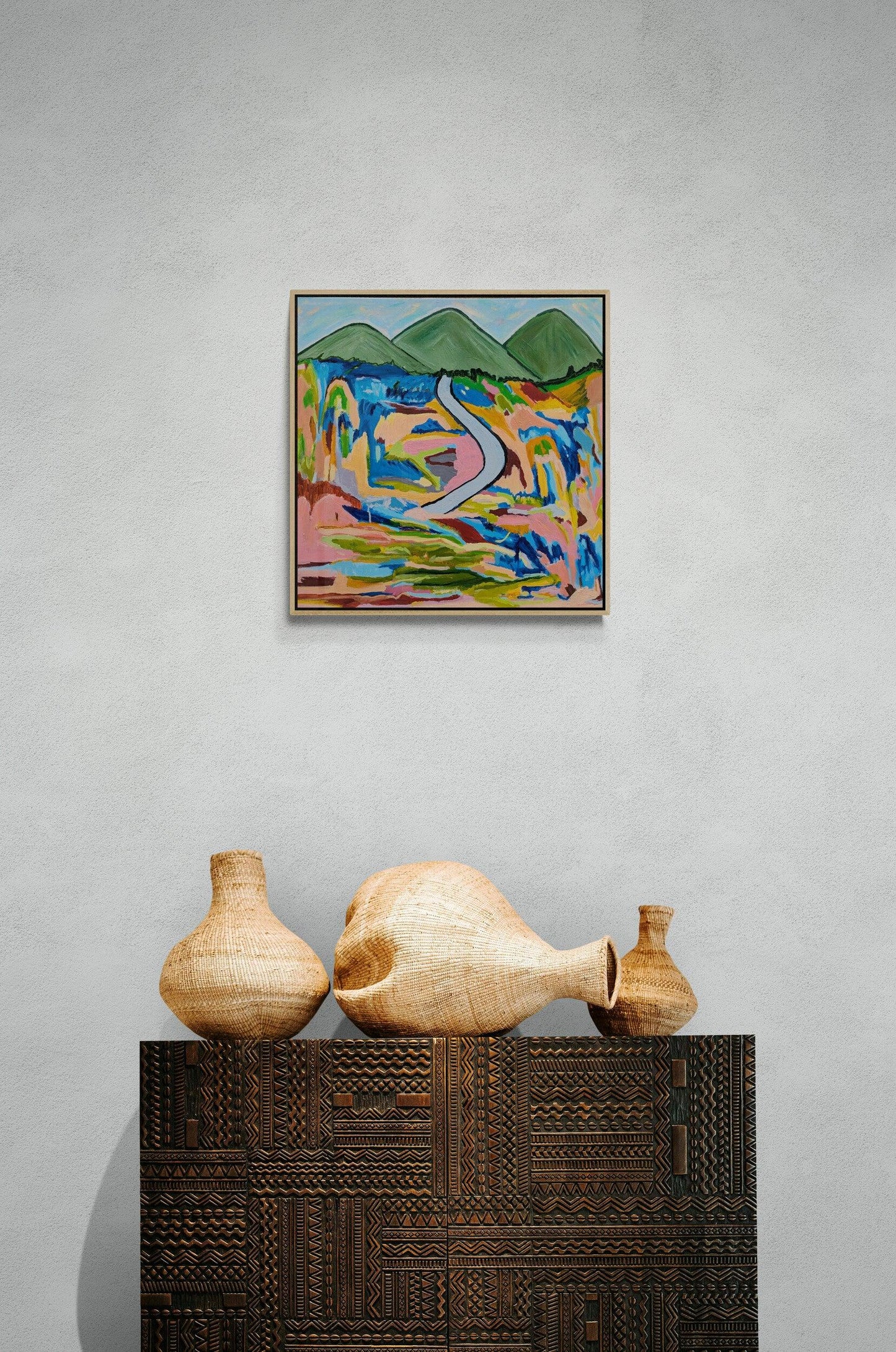 Winding Through the Wild - Original Art