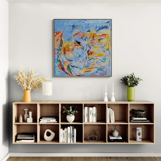 How to Scale Art: Choosing the Right Size Painting for Your Wall