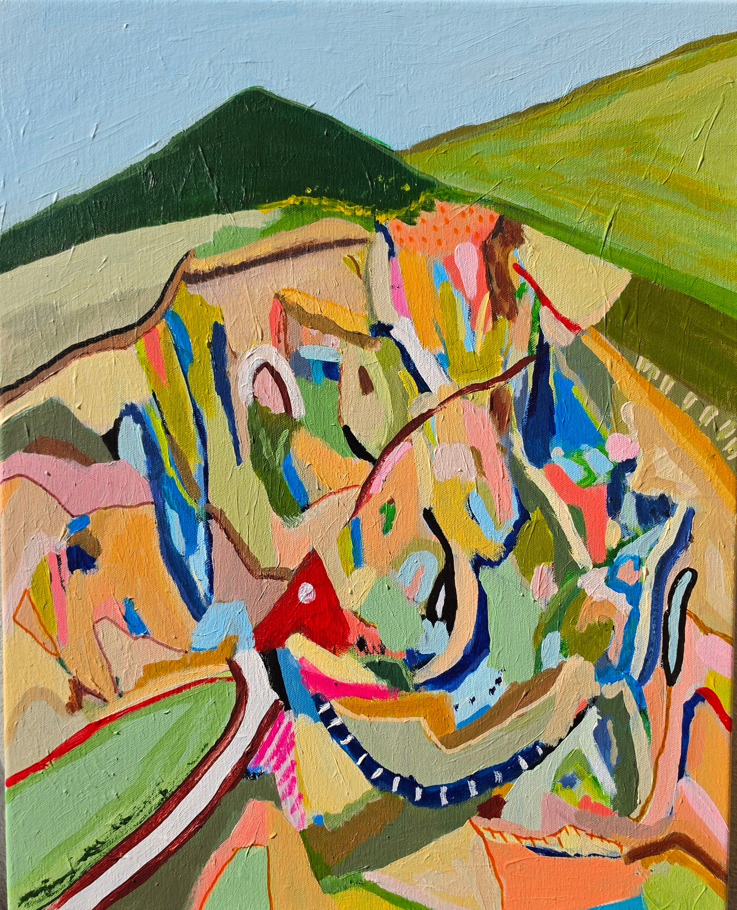 Break From The City – Original Australian Landscape Painting