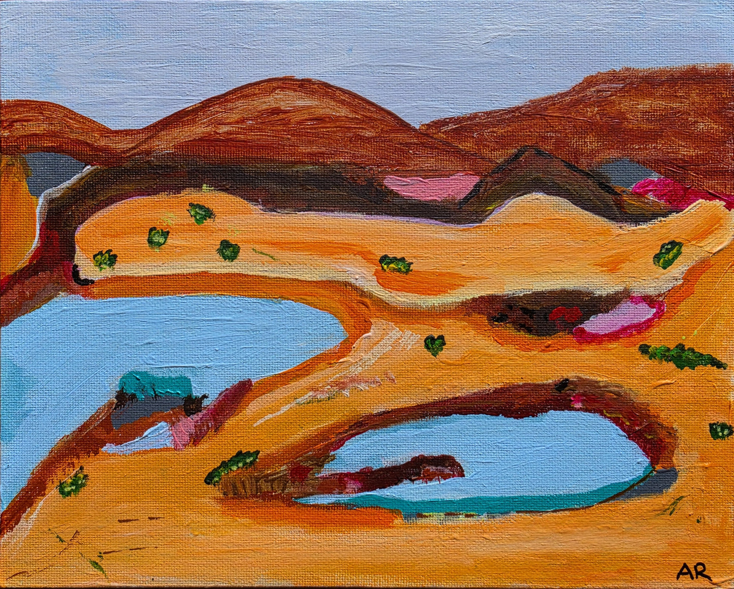 Quiet Pools Beneath the Ranges