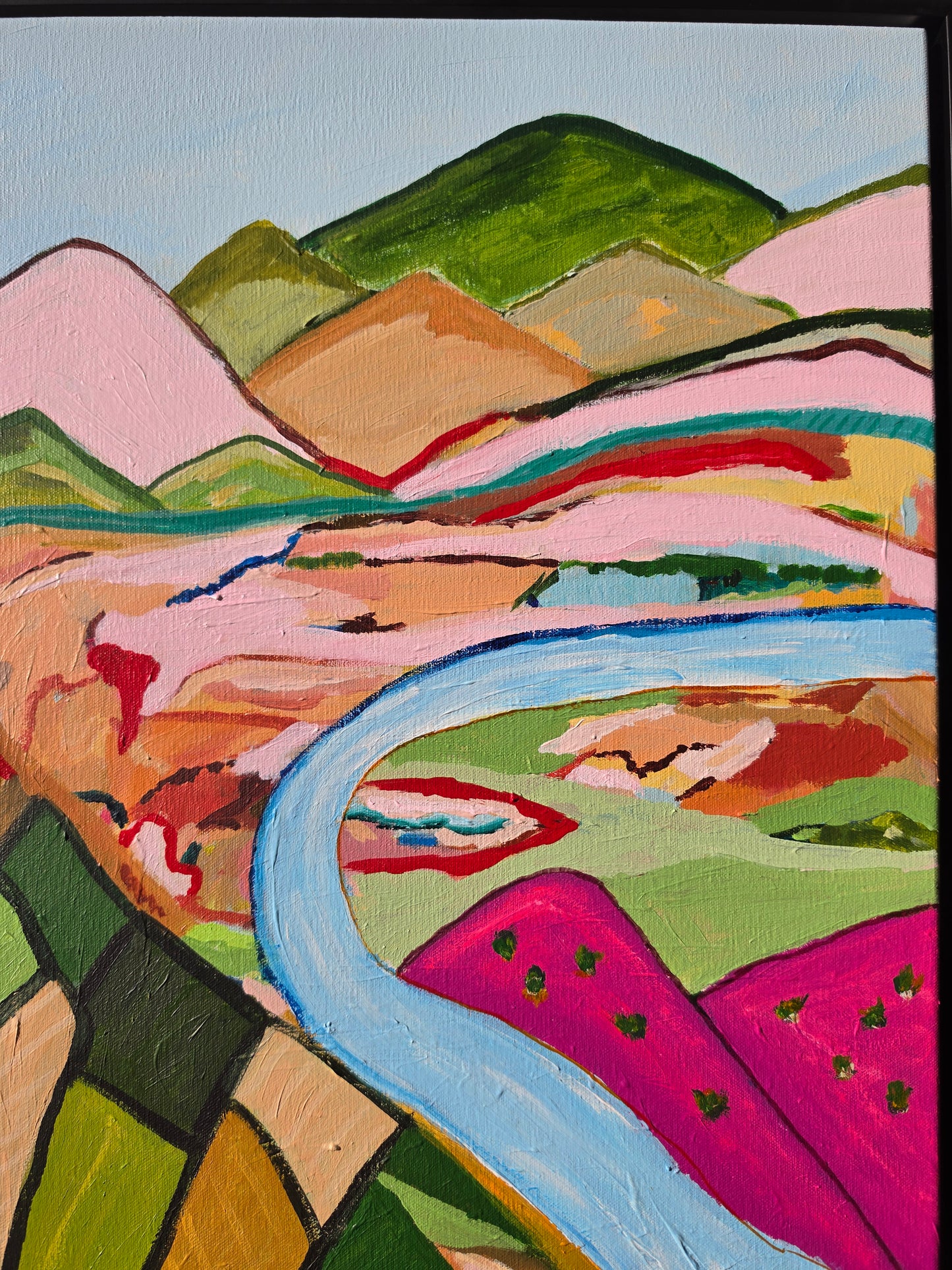 The River Knew the Way – Original Australian Landscape Painting