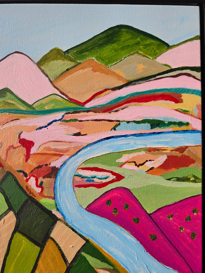 The River Knew the Way – Original Australian Landscape Painting