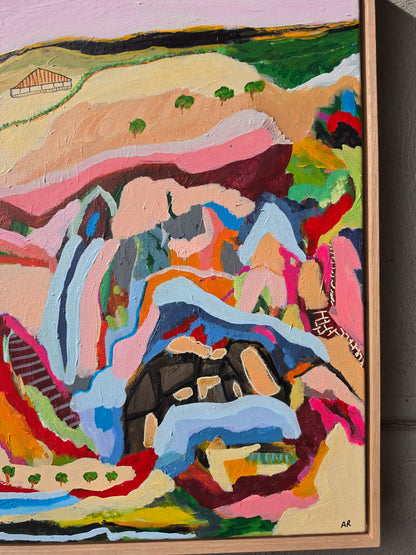 Finding My Way Home – Original Abstract Landscape Painting