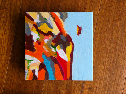 The Land I Carry Within – Original Abstract Landscape Painting