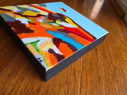 The Land I Carry Within – Original Abstract Landscape Painting