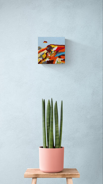 The Land I Carry Within – Original Abstract Landscape Painting