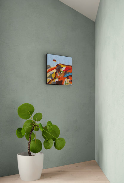 The Land I Carry Within – Original Abstract Landscape Painting