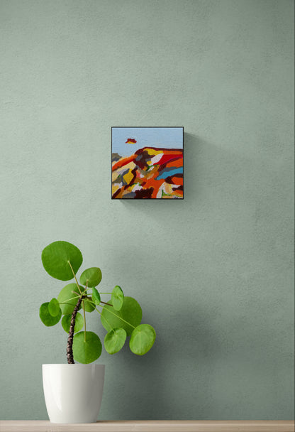 The Land I Carry Within – Original Abstract Landscape Painting