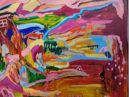 "The Valley Where We Once Loved" Original Art